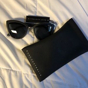 QUAY AUSTRALIA sunglasses NWT black